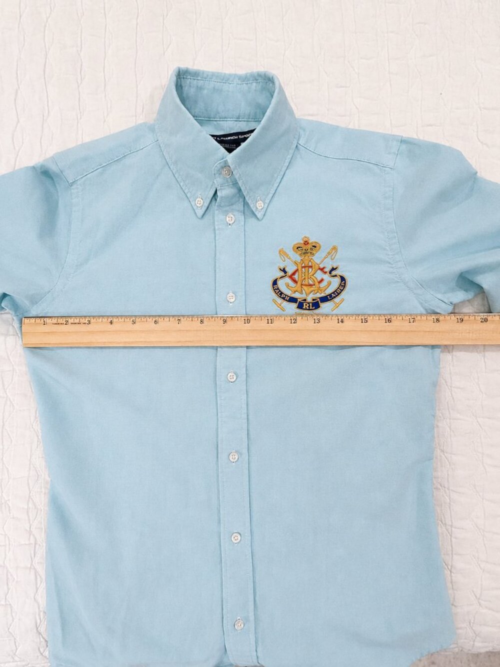 RALPH LAUREN SPORT LIGHT BLUE - SIZE 6 - Picture 6 of 8